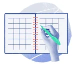 Card agenda vide